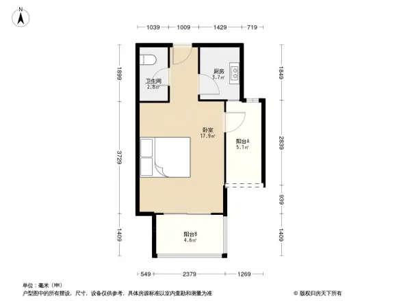 山千院西苑户型图