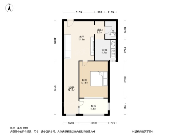 国赫红珊湾户型图