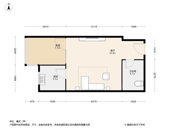 福泽门户型图