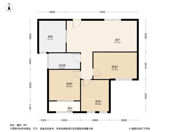 乐活金水苑户型图