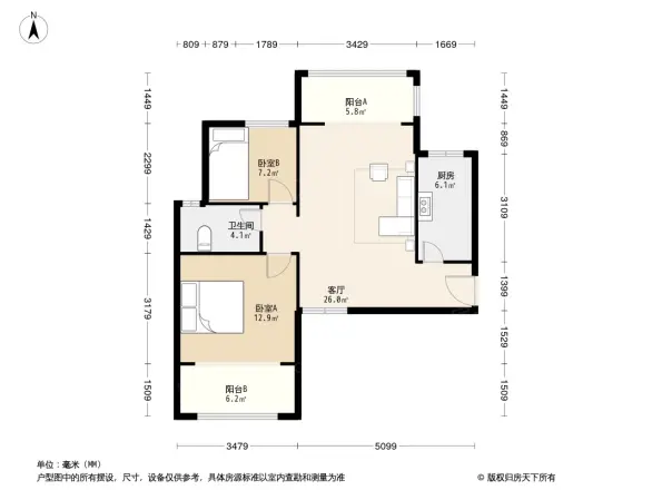 鑫科明珠户型图