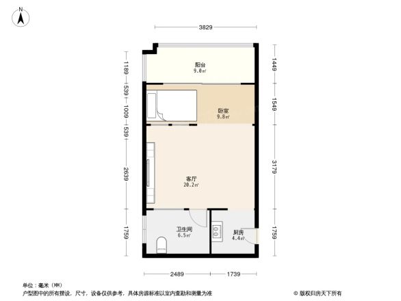 蝴蝶谷商住楼户型图