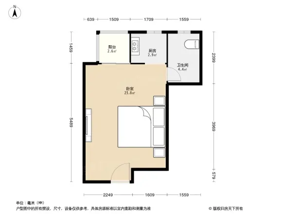 升龙凤凰城A区户型图