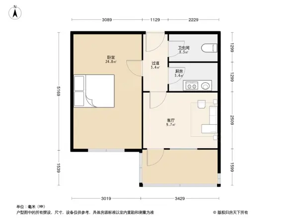 棉三宿舍户型图