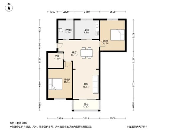 通达小区户型图