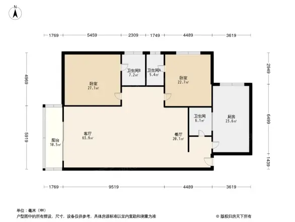 邦兴佳苑户型图