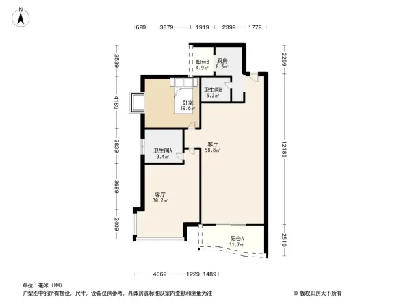 邦兴佳苑户型图