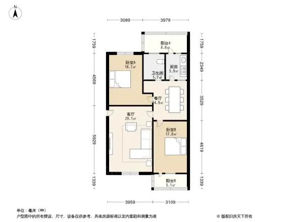 东兴小区户型图