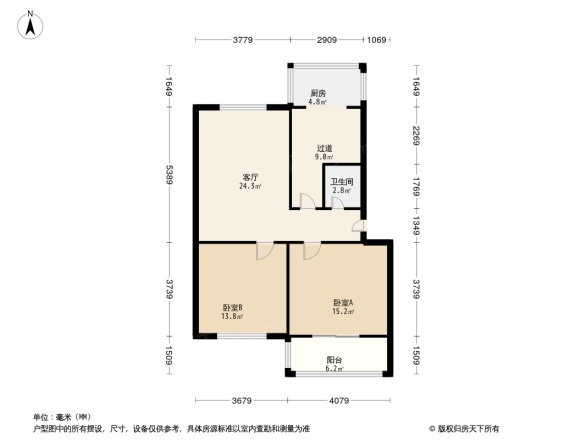 省测绘局宿舍户型图