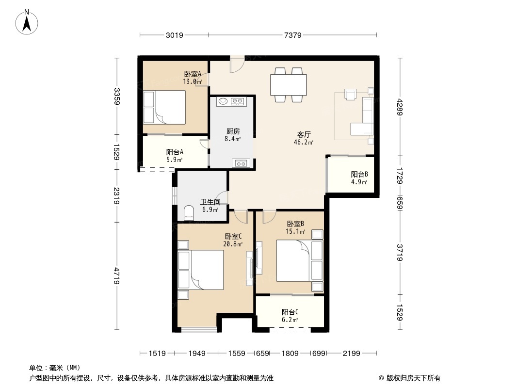 户型图0/1