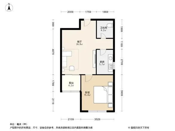 天滋嘉鲤商住楼户型图