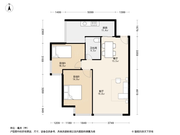 庄园心伽泊户型图
