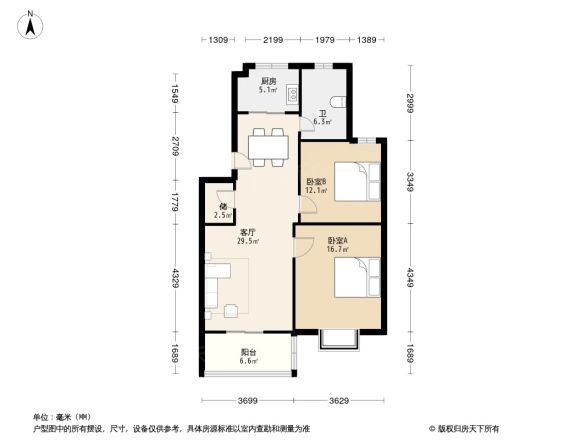 东城水岸户型图