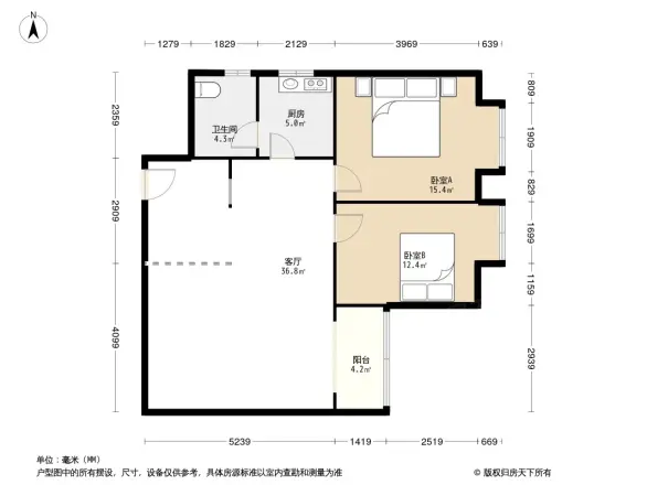 阳光家园户型图