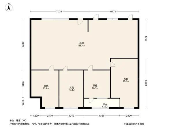 紫晶天域户型图