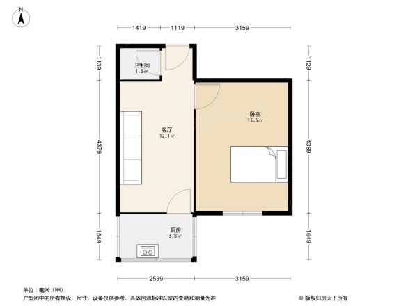 百花路家属院户型图
