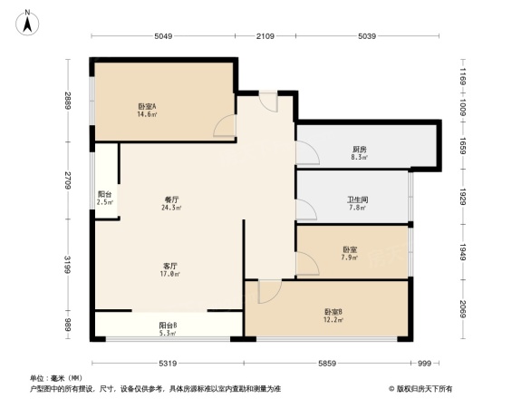 鑫科明珠户型图