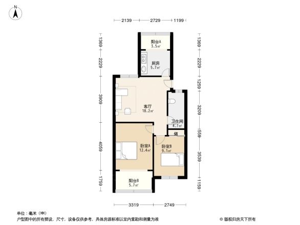 北村小区户型图