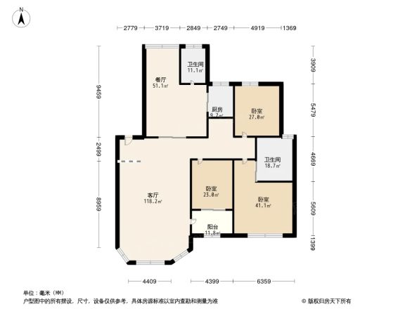 金湾华庭小区户型图