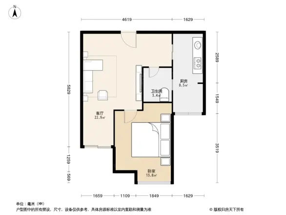 龙成小区户型图