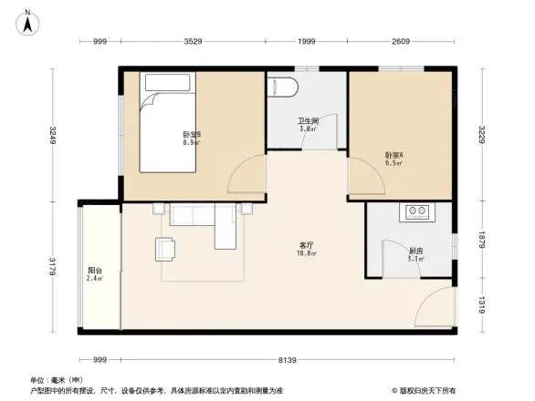 城南世家户型图