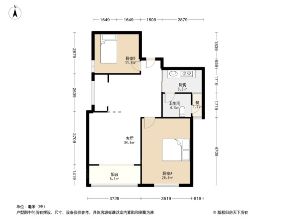 鑫科明珠户型图