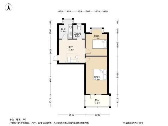 化轻建材公司宿舍户型图