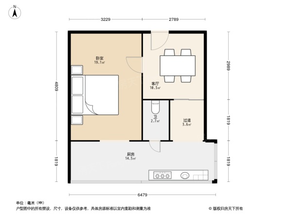 棉七宿舍户型图