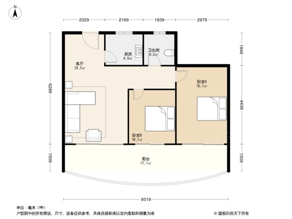锦绣丽舍户型图