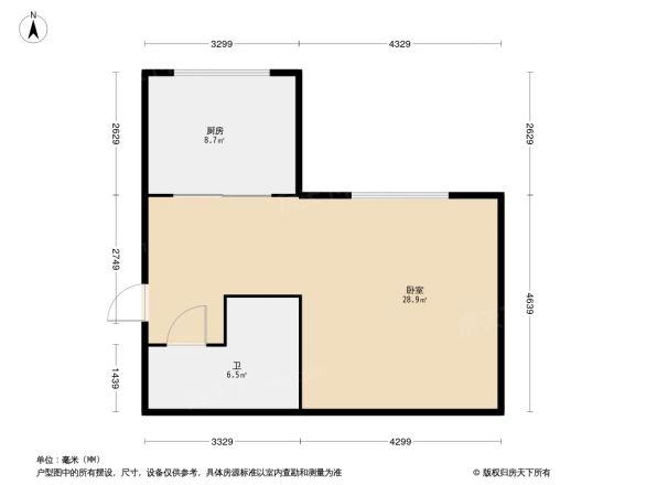 北村小区户型图