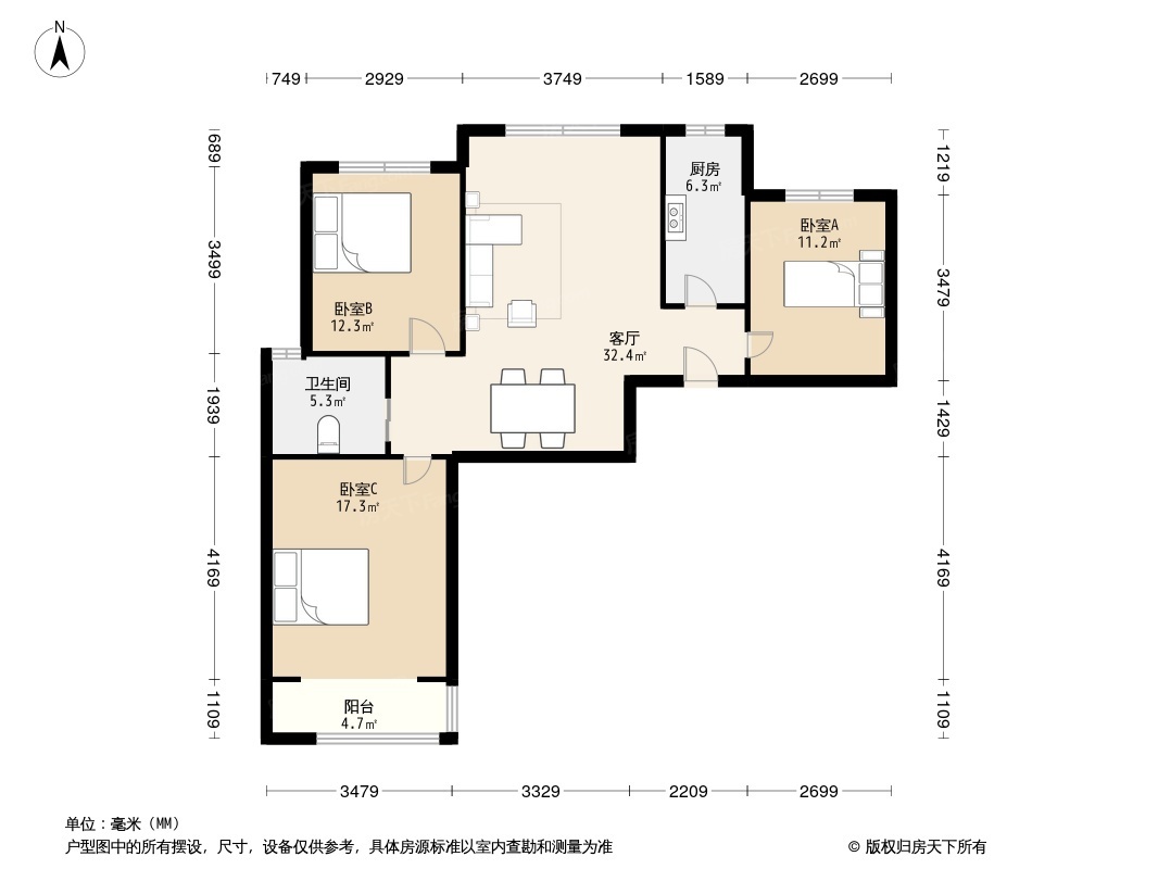 户型图0/1