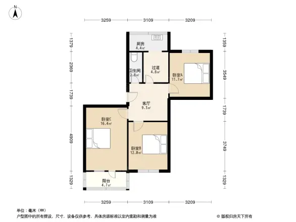 电子宿舍户型图
