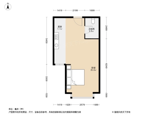 汇翠花园户型图