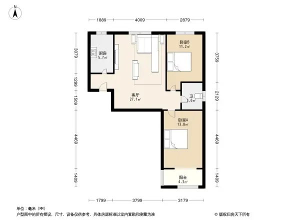 卓达明郡户型图