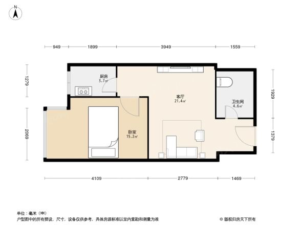 福泽门户型图