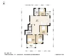 绿城百合公寓四期4居室户型图