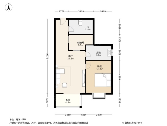 西部枫景户型图