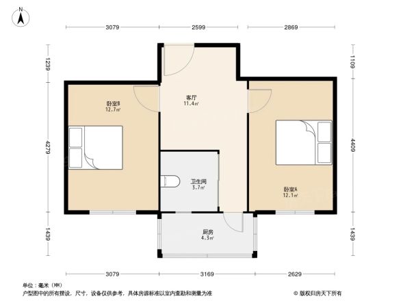百花路家属院户型图