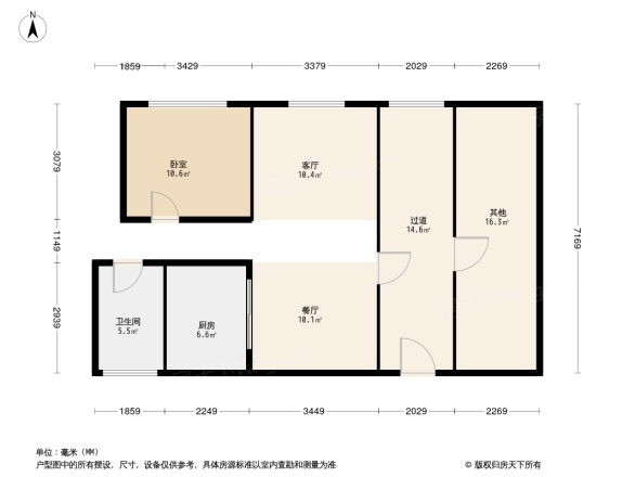 通用时代国际社区户型图