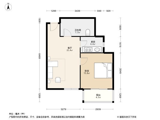 石家庄果岭湾户型图图片