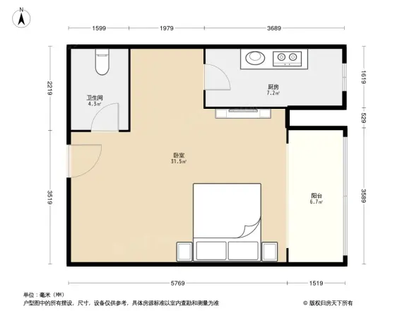 万豪大厦户型图