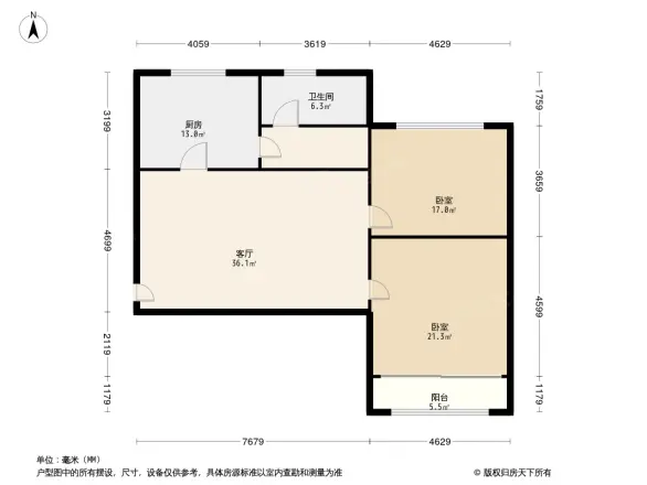 和平路161号院户型图