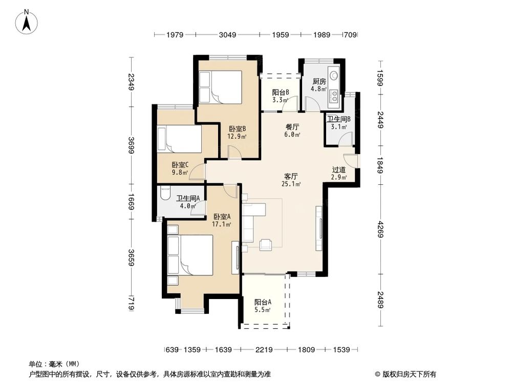 相似户型图