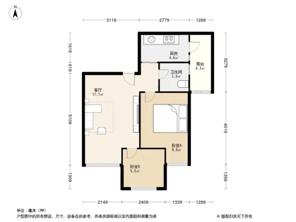 鸥鹏泊雅湾户型图