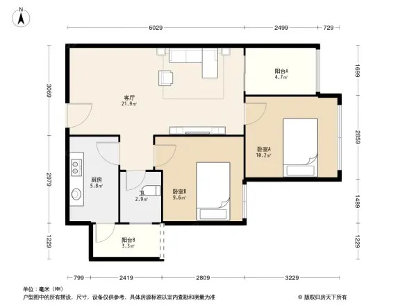 城南世家户型图