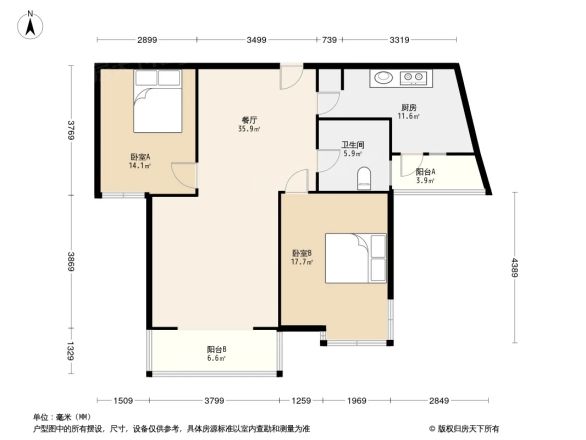 长潭佳园户型图