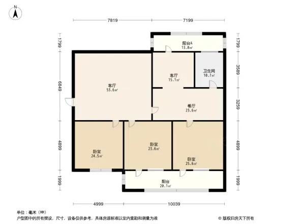 物贸宿舍户型图