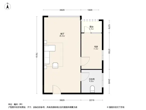 富力城河畔里户型图