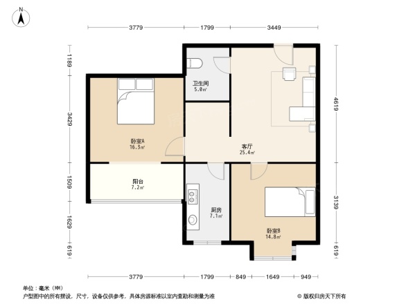 东上华府户型图