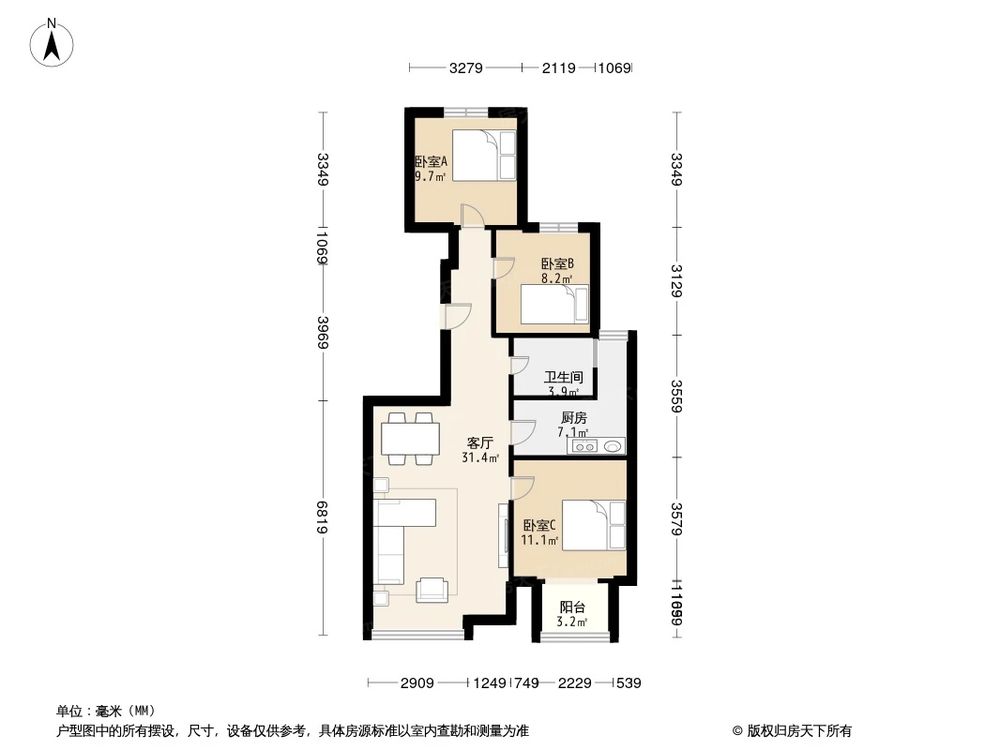 相似户型图